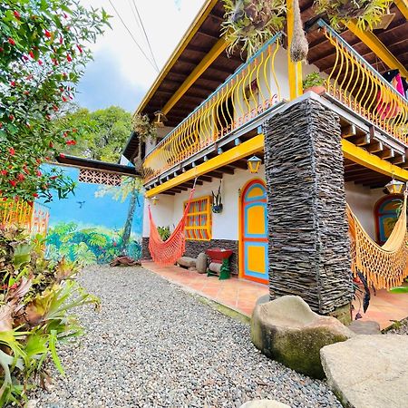 Casa De Las Rocas Hostel Jardín Esterno foto