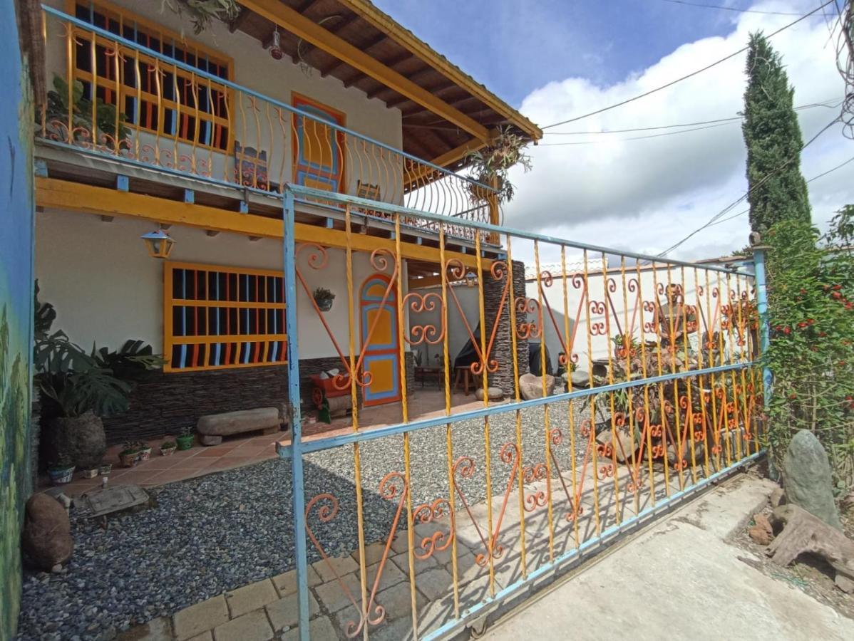 Casa De Las Rocas Hostel Jardín Esterno foto