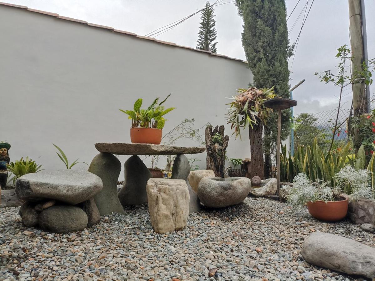 Casa De Las Rocas Hostel Jardín Esterno foto