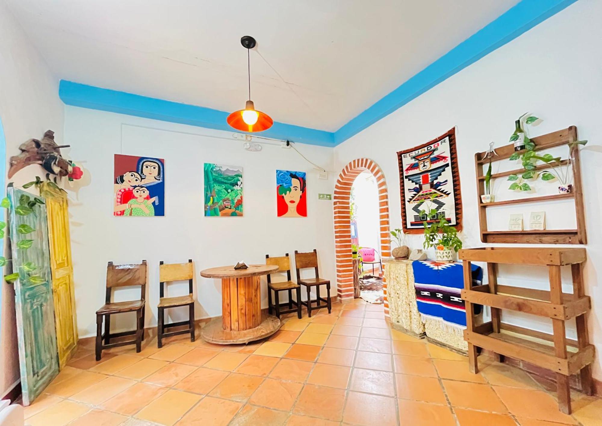 Casa De Las Rocas Hostel Jardín Esterno foto
