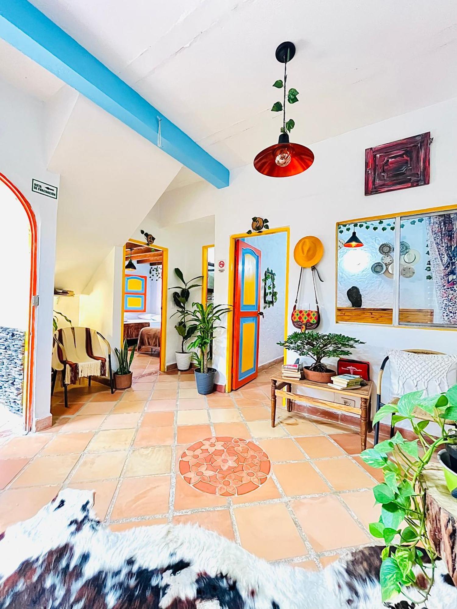 Casa De Las Rocas Hostel Jardín Esterno foto