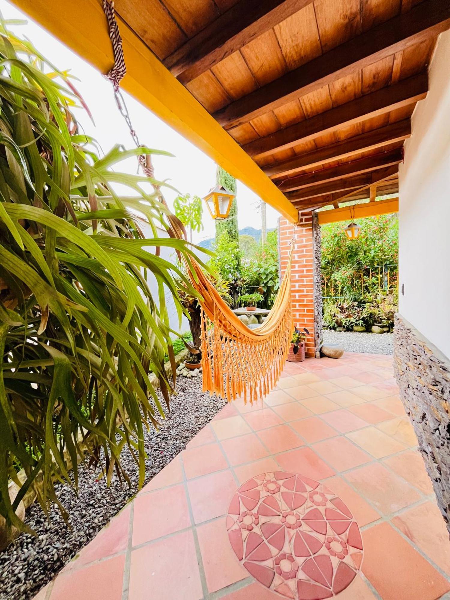 Casa De Las Rocas Hostel Jardín Esterno foto