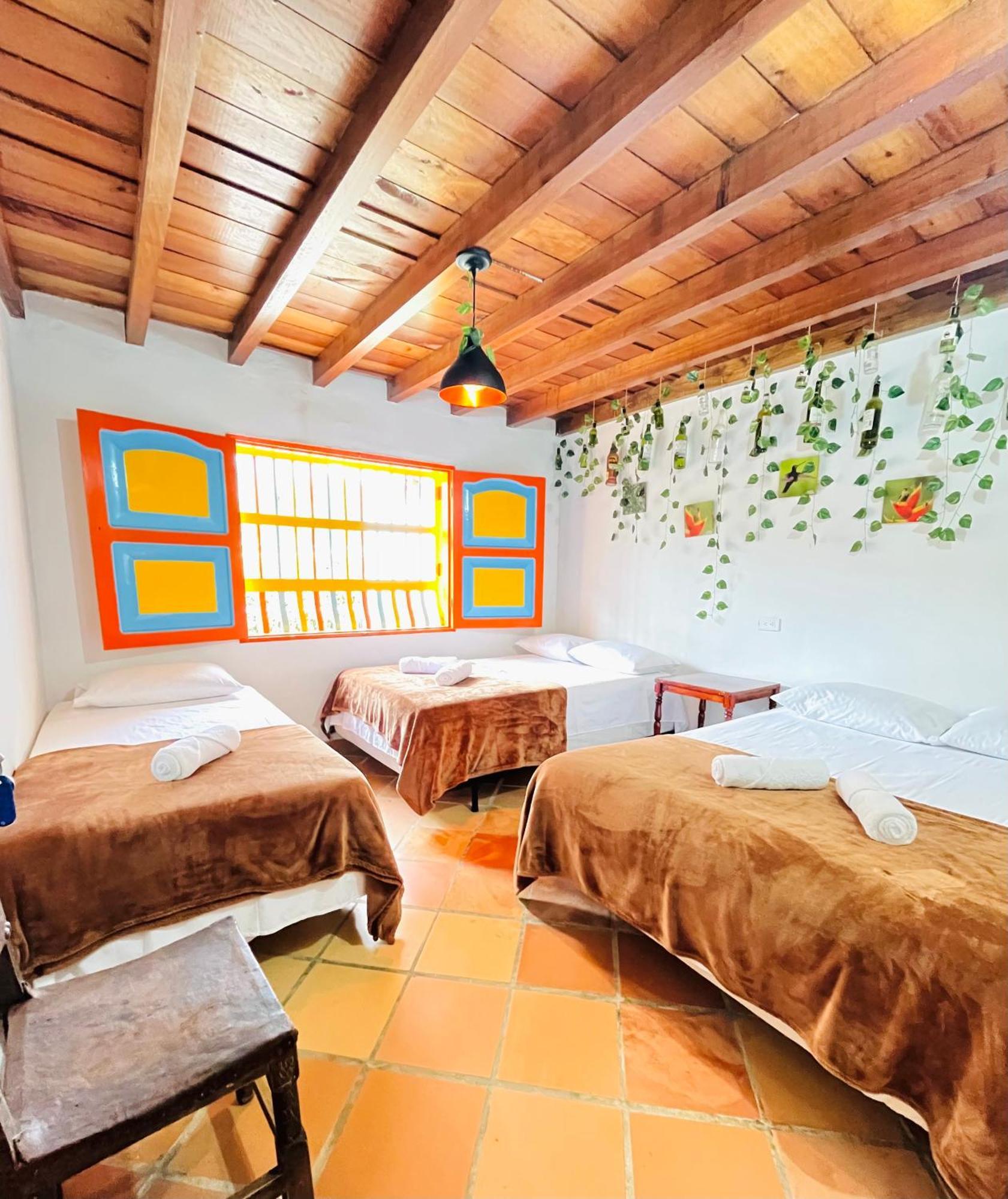 Casa De Las Rocas Hostel Jardín Esterno foto