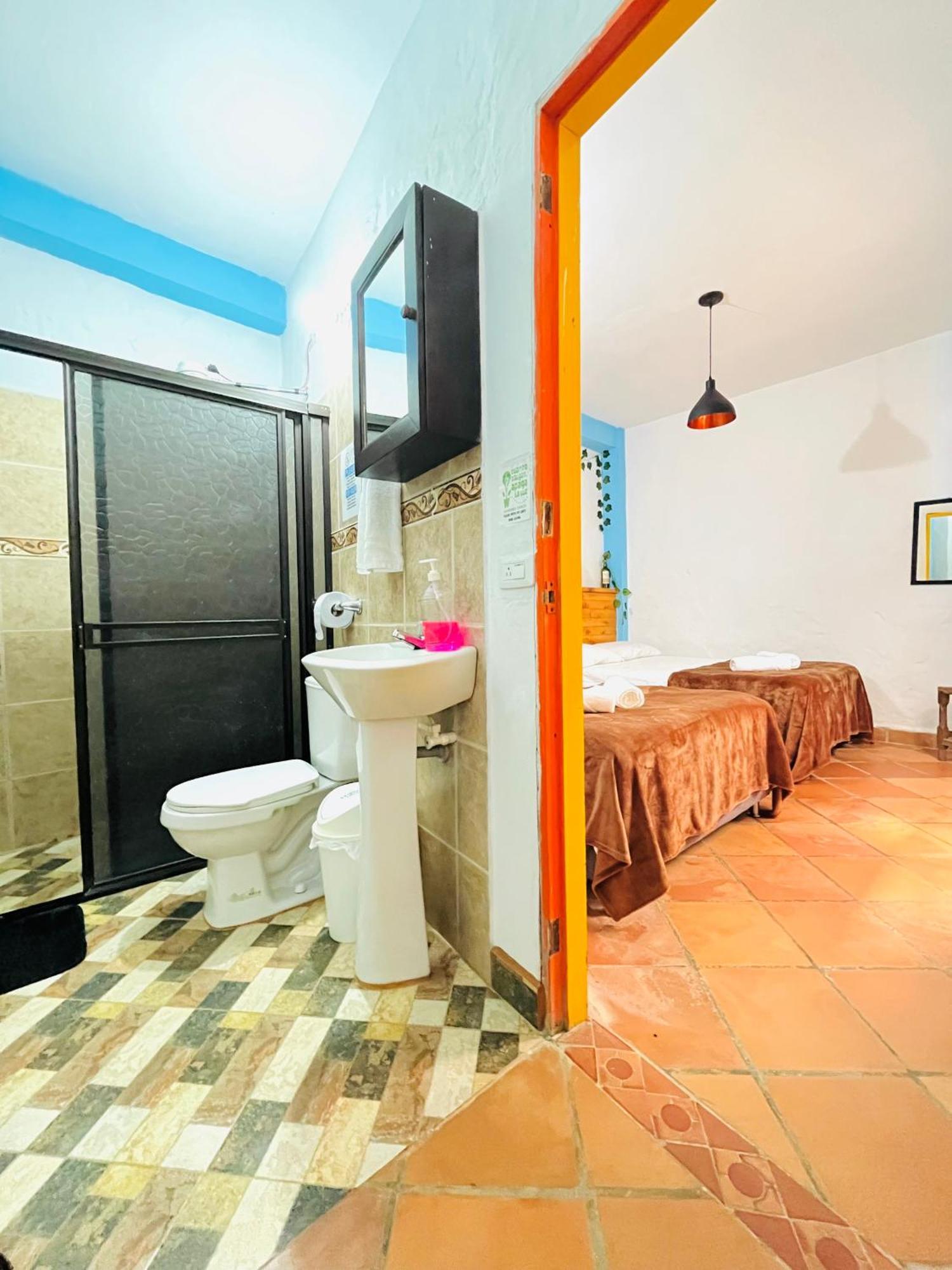 Casa De Las Rocas Hostel Jardín Esterno foto