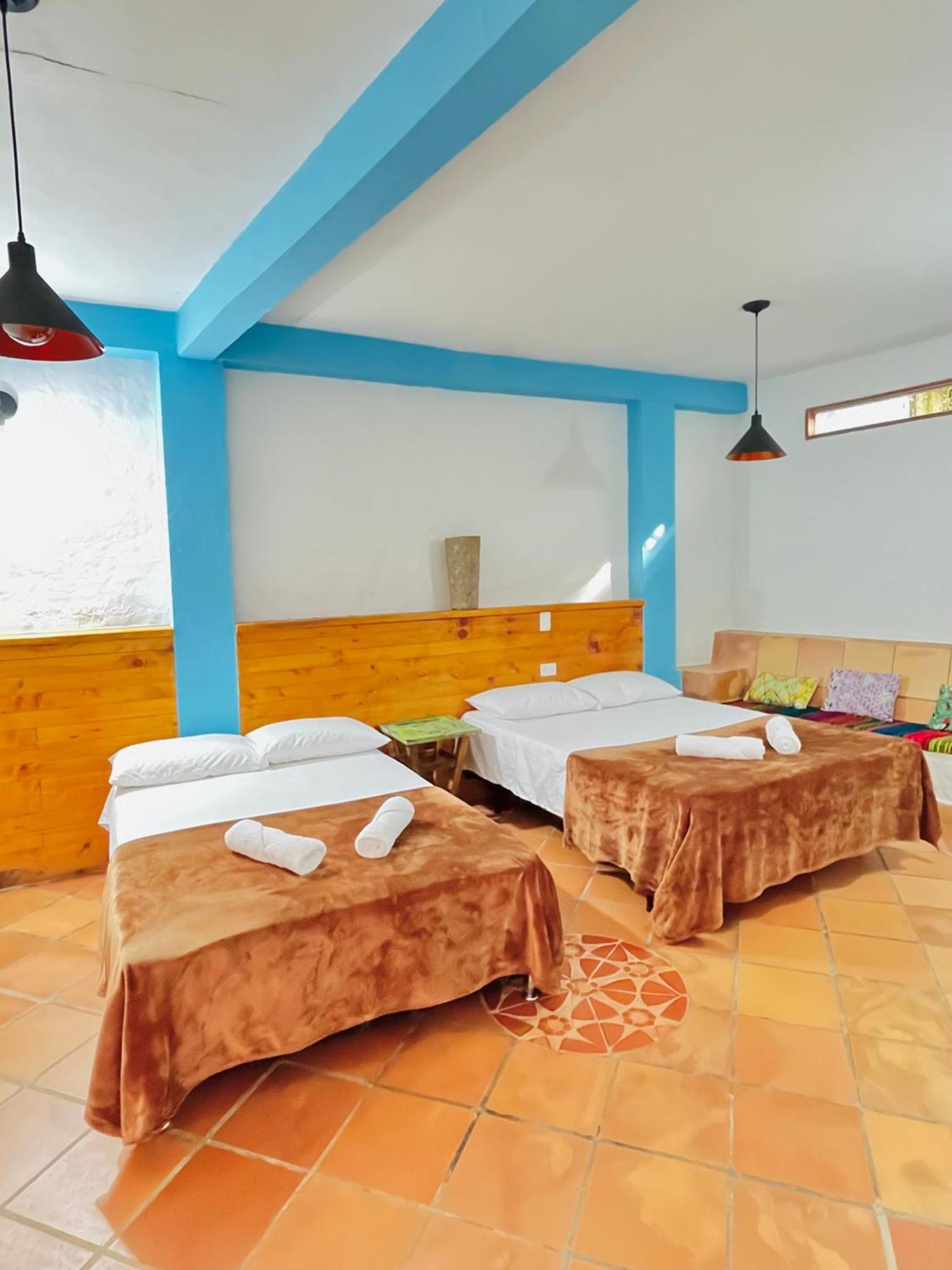 Casa De Las Rocas Hostel Jardín Esterno foto