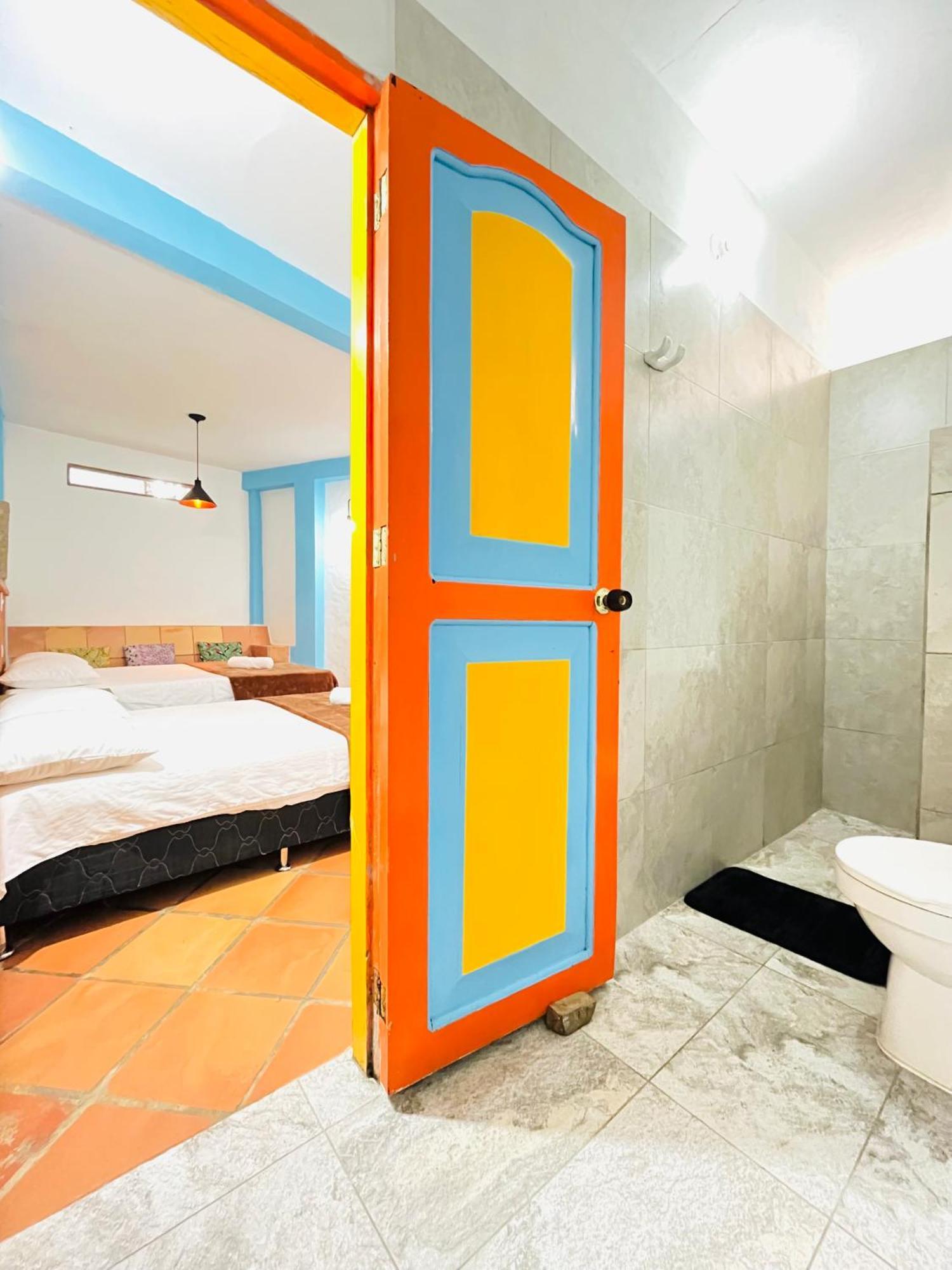 Casa De Las Rocas Hostel Jardín Esterno foto