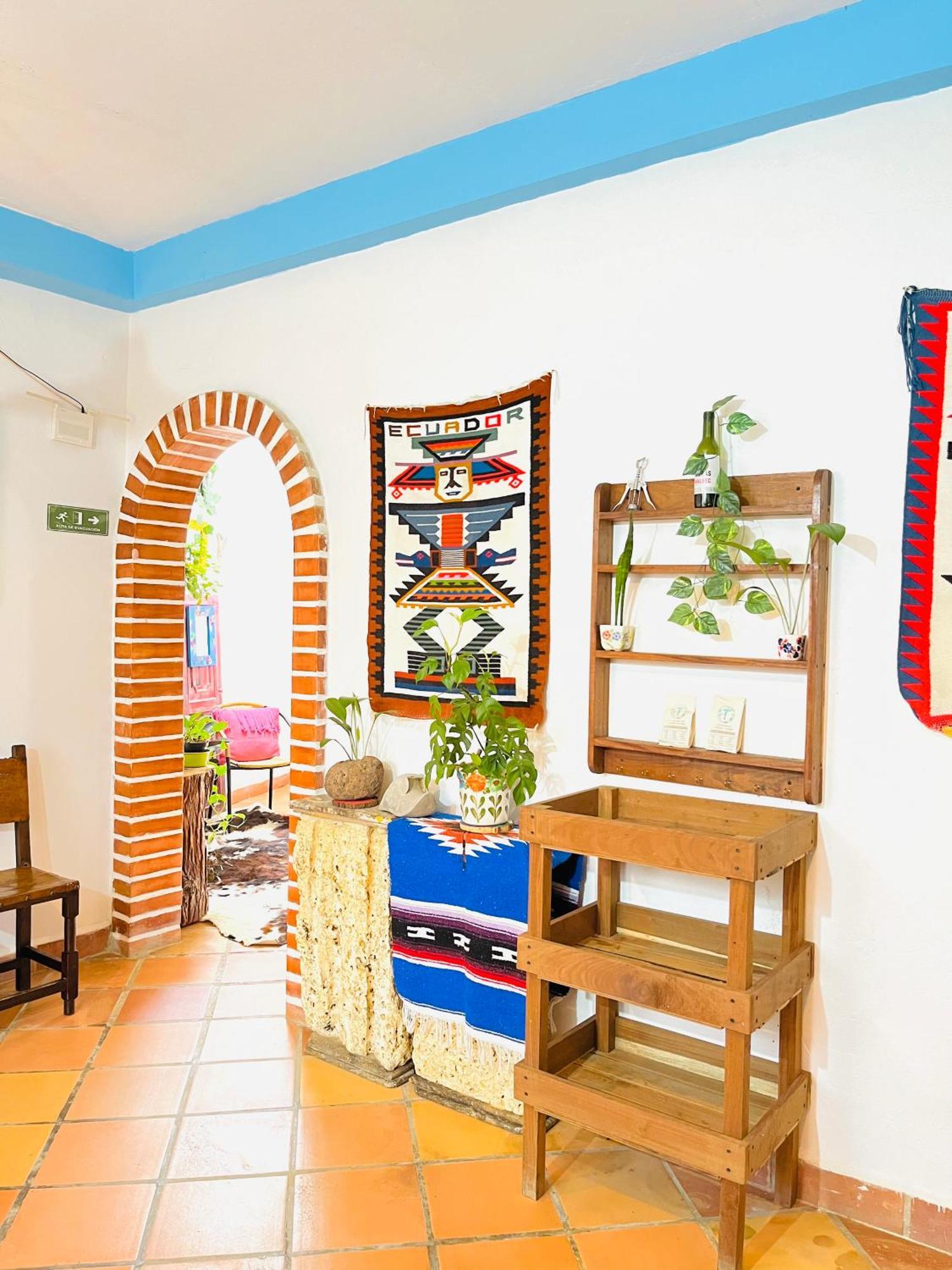 Casa De Las Rocas Hostel Jardín Esterno foto